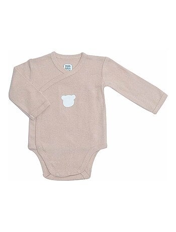 Set di 2 body per neonati con apertura sul davanti