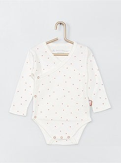 Neonato 0-36 mesi - Set di 2 body 'Petit Béguin' - Kiabi