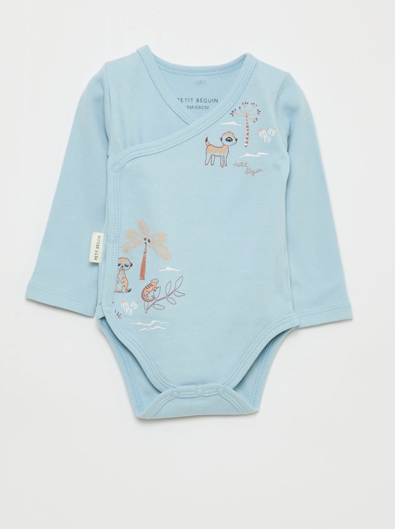 Set di 2 body 'Petit Béguin' Blu - Kiabi