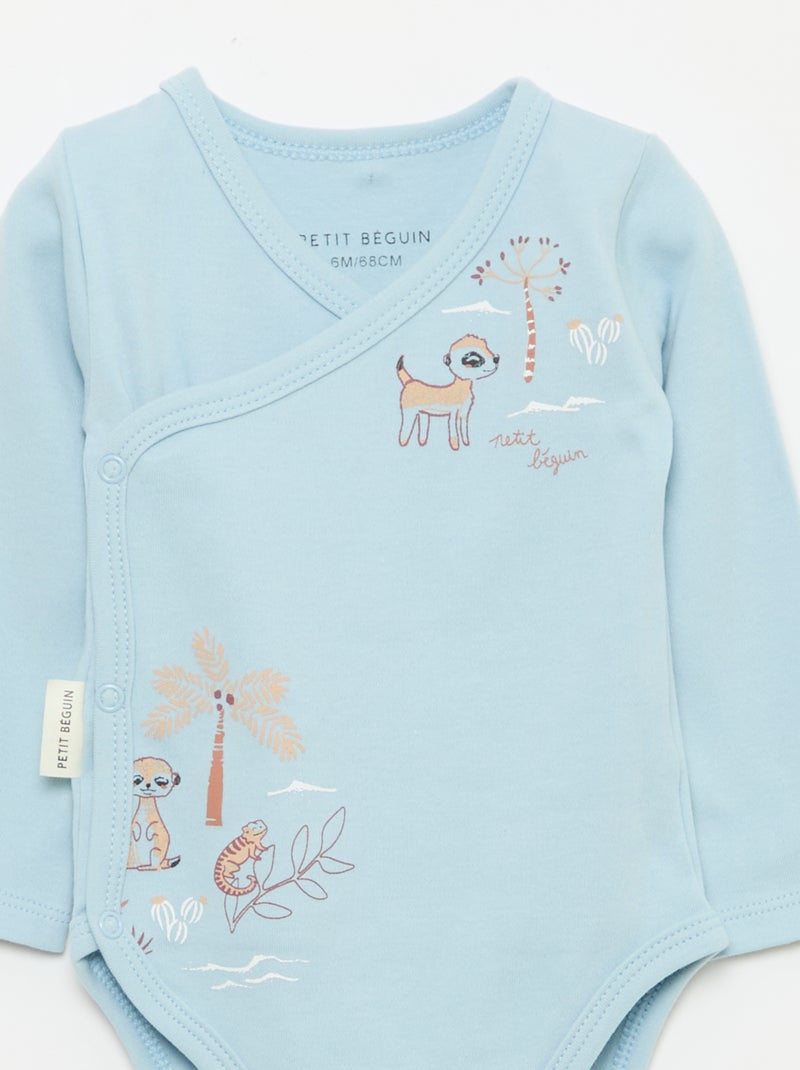 Set di 2 body 'Petit Béguin' Blu - Kiabi