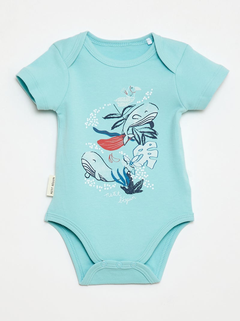 Set di 2 body 'Petit Béguin' Blu - Kiabi