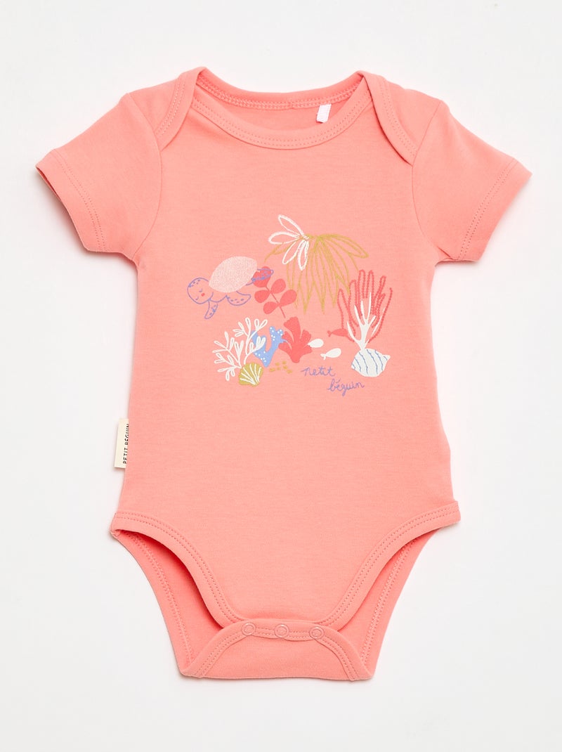 Set di 2 body 'Petit Béguin' Rosa - Kiabi