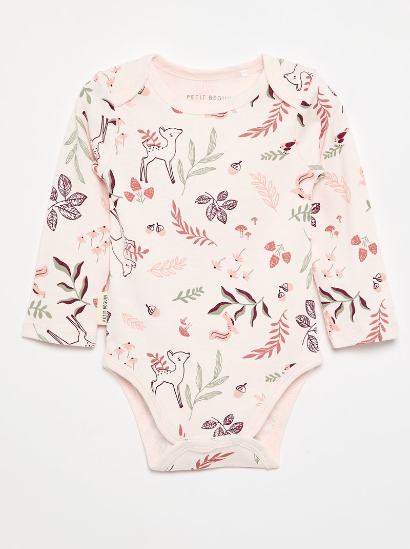 Set di 2 body \'Petit Béguin\' Rosa - Kiabi