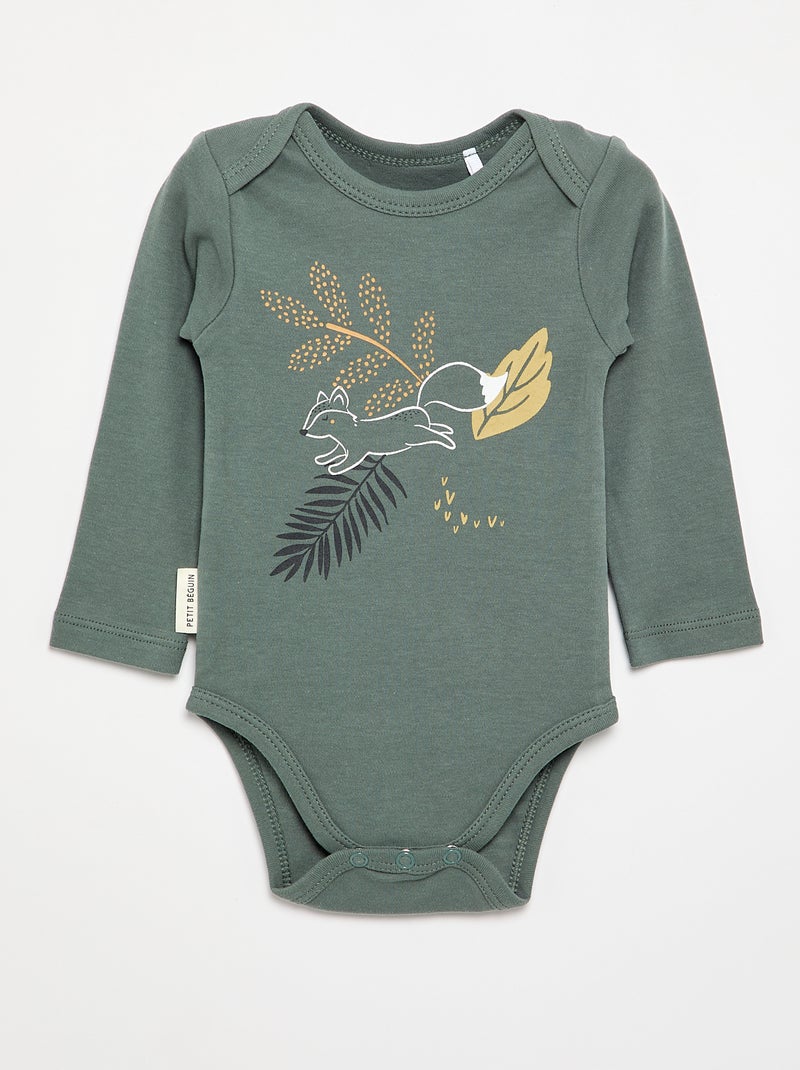 Set di 2 body \'Petit Béguin\'' Verde - Kiabi
