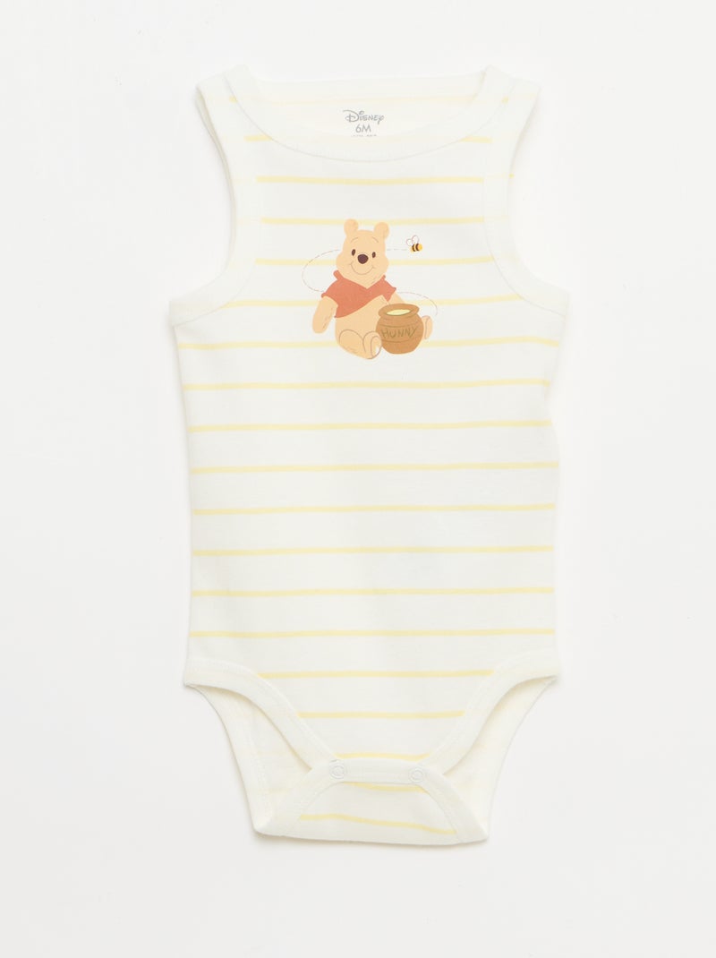 Set di 2 body smanicati \'Disney\' Giallo - Kiabi