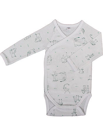 Set di 2 body stampati a maniche lunghe