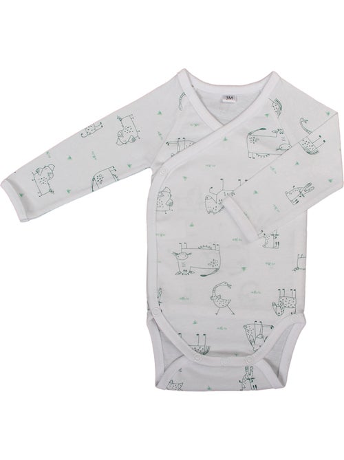 Set di 2 body stampati a maniche lunghe - Kiabi