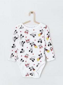 Neonato 0-36 mesi - Set di 2 body 'Topolino' - Kiabi