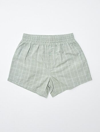 Set di 2 boxer a quadri