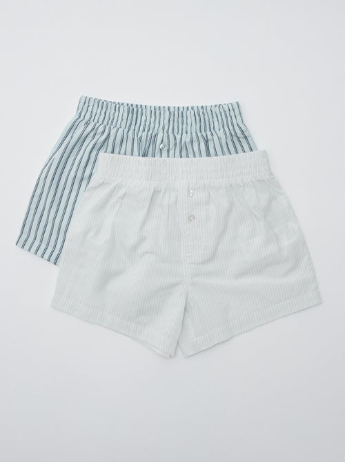 Set di 2 boxer a righe - Kiabi