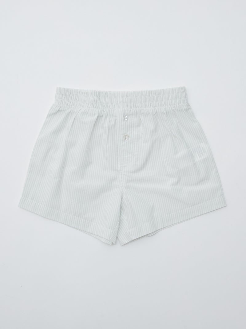 Set di 2 boxer a righe Blu - Kiabi