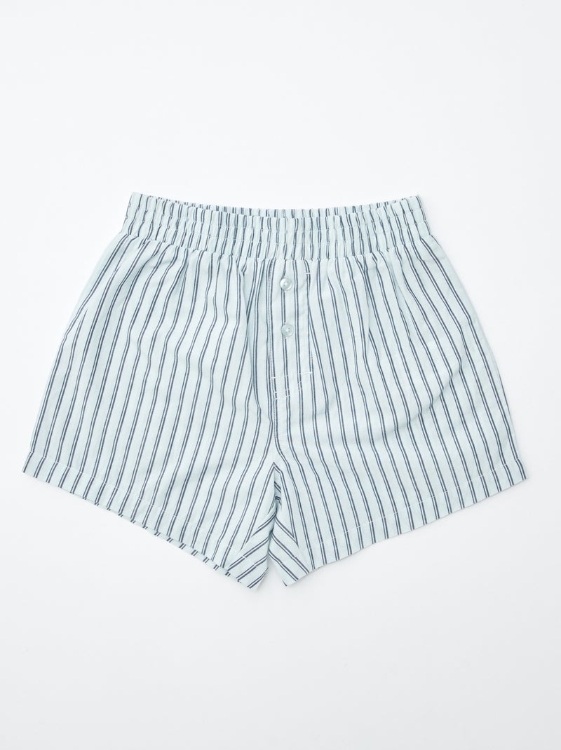 Set di 2 boxer a righe Blu - Kiabi