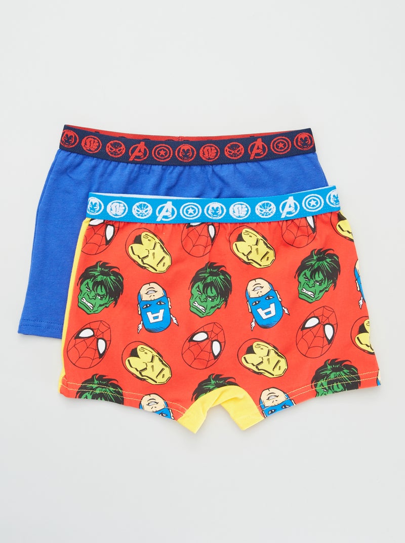 Set di 2 boxer 'Avengers' blu - Kiabi