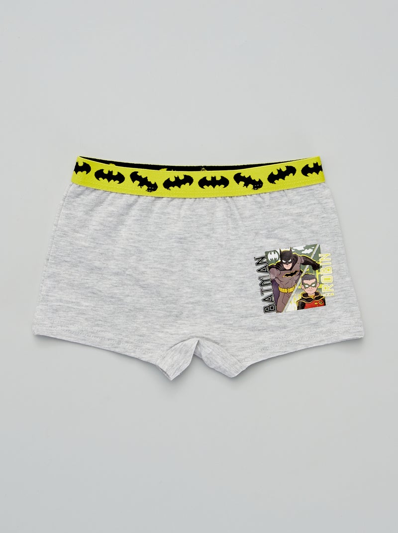 Set di 2 boxer 'Batman' grigio/verde - Kiabi