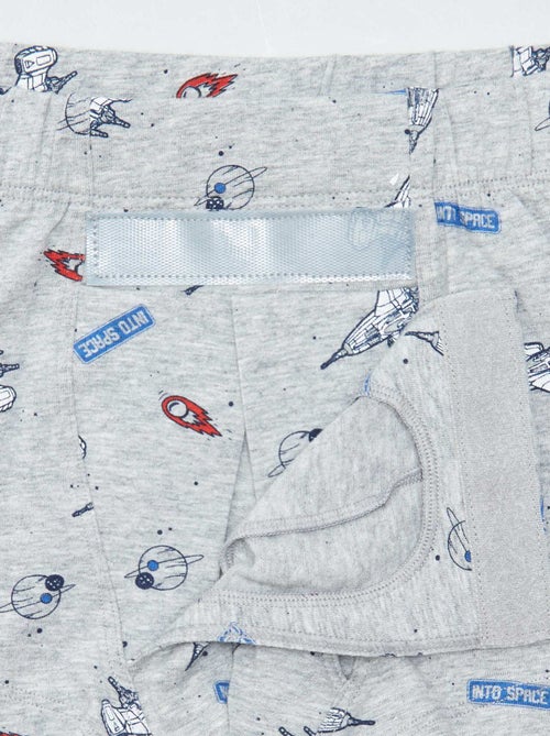 Set di 2 boxer con velcro - So Easy - Kiabi