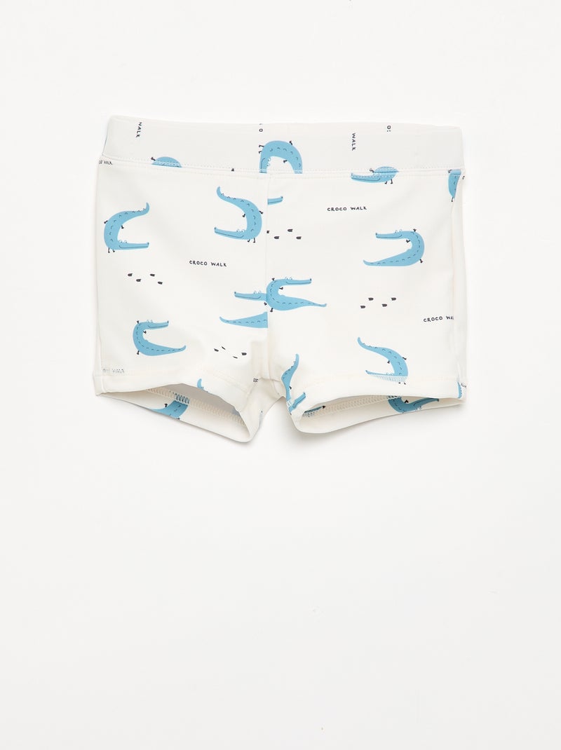 Set di 2 boxer da bagno Bianco - Kiabi