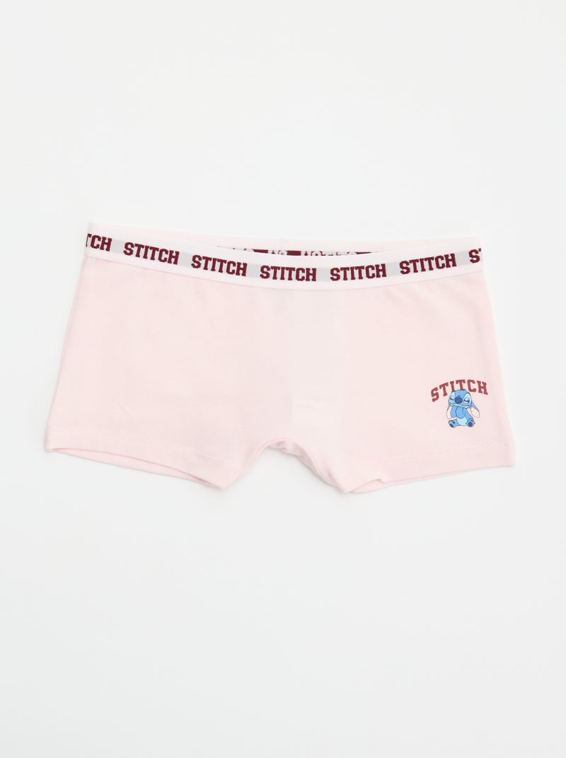 Set di 2 boxer \'Disney\' \'Stitch\' Rosa - Kiabi