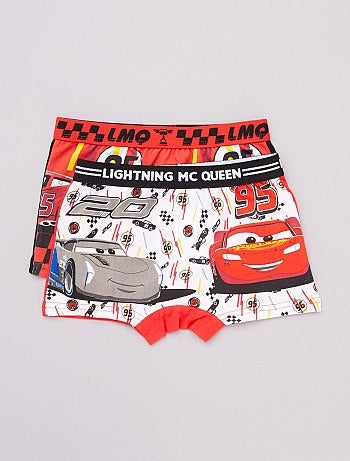 rosso confezione da 3 pezzi Disney Cars Ragazzi Slip