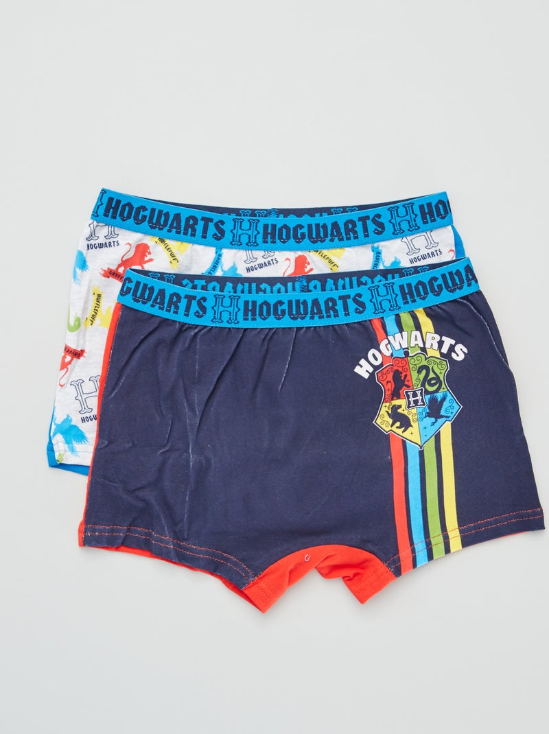Set di 2 boxer 'Harry Potter' blu/rosso - Kiabi