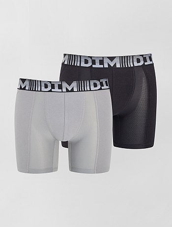 Set di 2 boxer lunghi 3D Flex air 'DIM'