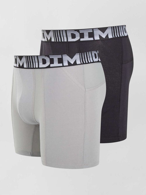 Set di 2 boxer lunghi 3D Flex air 'DIM' - Kiabi Set di 2 boxer lunghi 3D Flex air 'DIM' - Kiabi