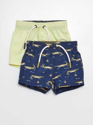 Set di 2 boxer mare fantasia