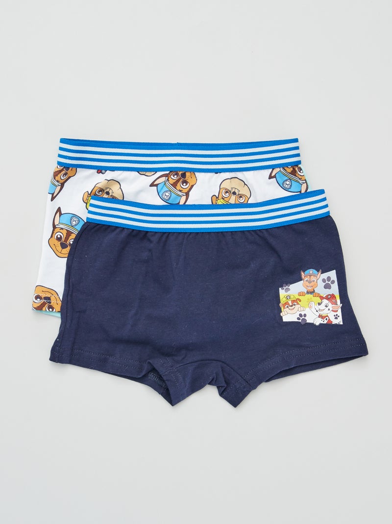 Set di 2 boxer 'Paw Patrol' blu marine - Kiabi