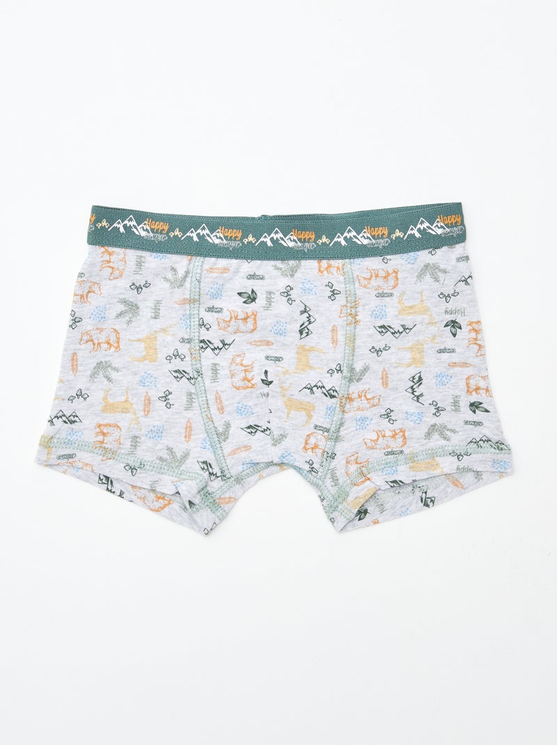 Confezione Da 3 Paia Di Boxer Classic Colore Grigio Scuro - RESERVED - 11