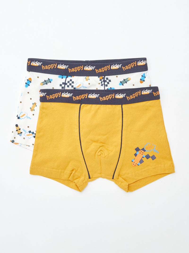 Set di 2 boxer 'Petit Béguin' Beige - Kiabi