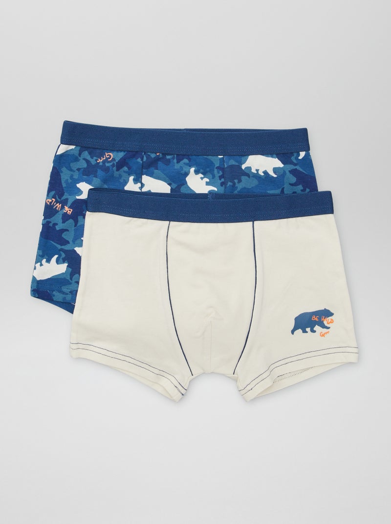 Set di 2 boxer 'Petit Béguin' BLU - Kiabi