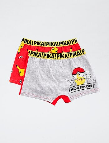 Set di 2 boxer 'Pokémon' in cotone