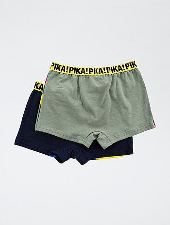 Set di 2 boxer 'Pokémon' in cotone
