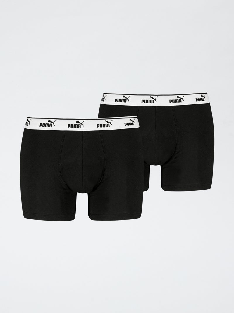 Set di 2 boxer 'Puma' nero - Kiabi