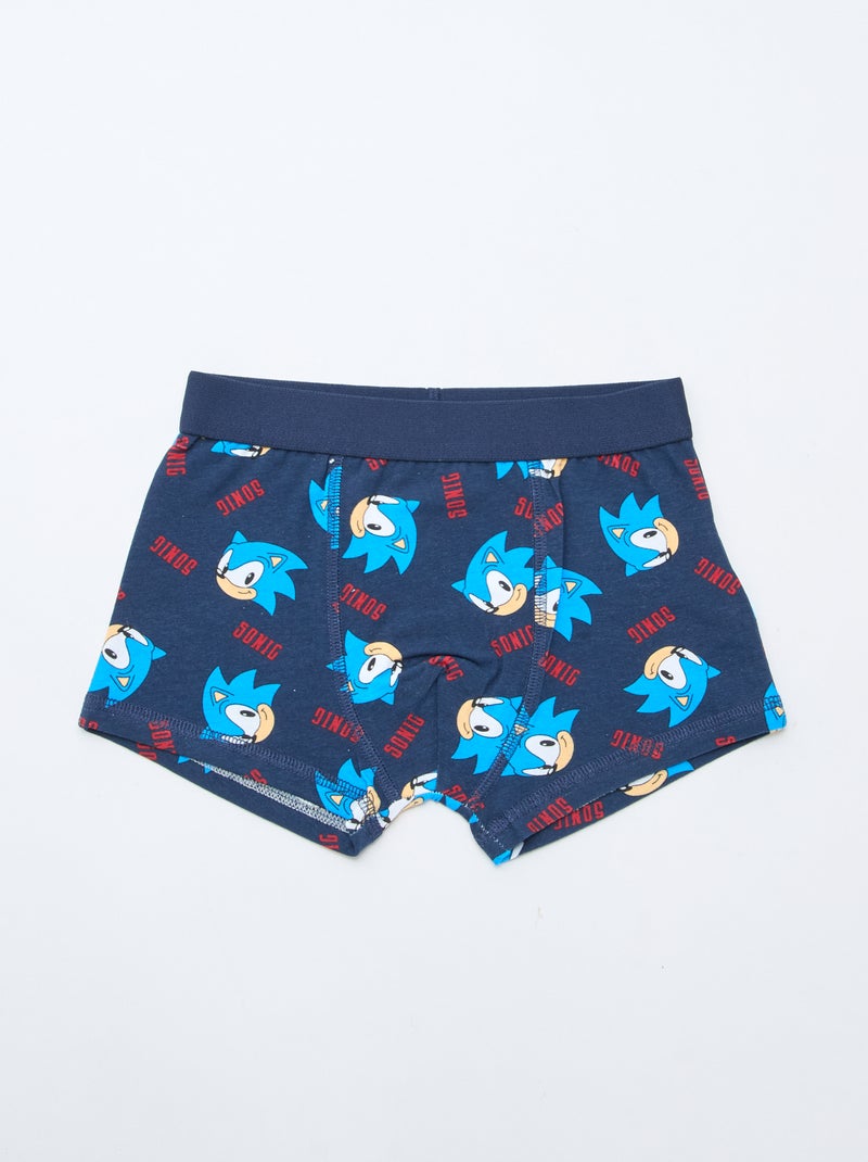 Set di 2 boxer 'Sonic' Blu - Kiabi