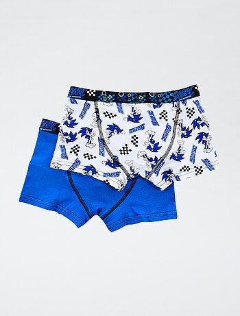 Set di 2 boxer 'Sonic' in cotone