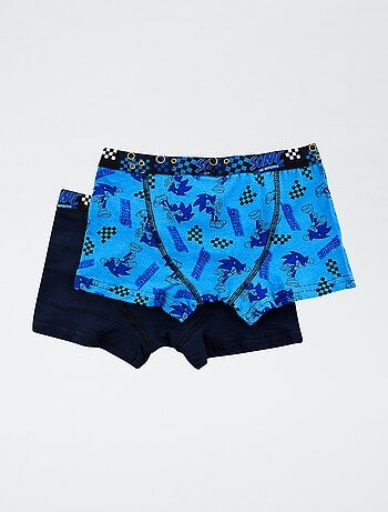 Set di 2 boxer 'Sonic' in cotone