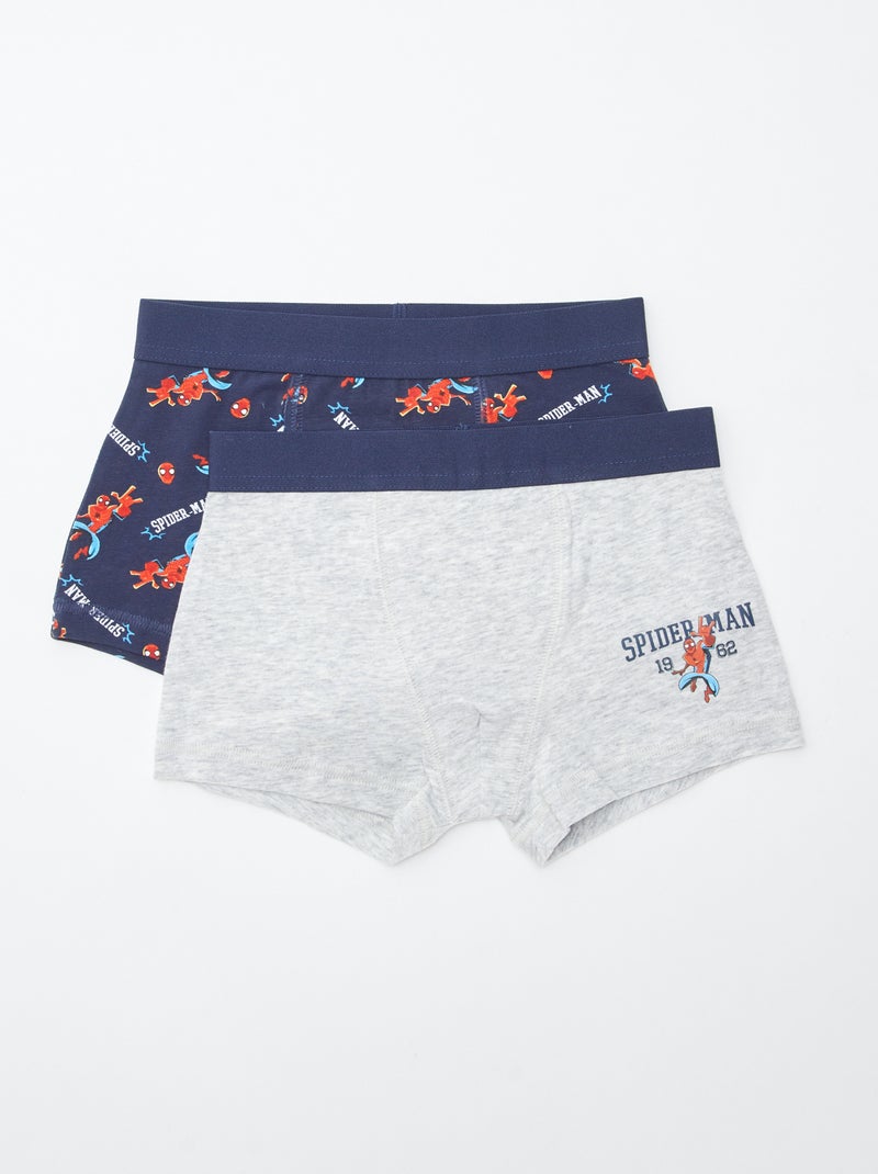 Set di 2 boxer 'Spiderman' BLU - Kiabi