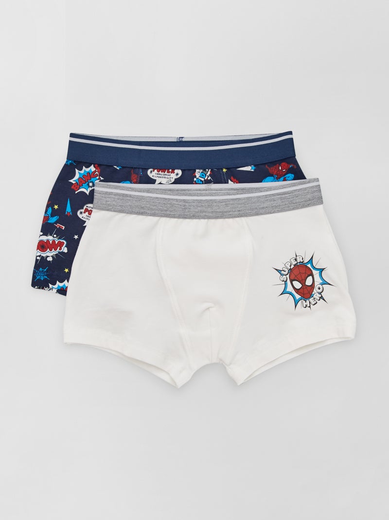 Set di 2 boxer 'Spiderman' BLU - Kiabi