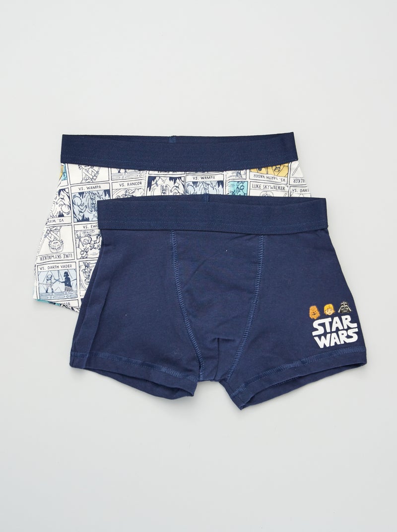 Set di 2 boxer 'Star Wars' BIANCO - Kiabi