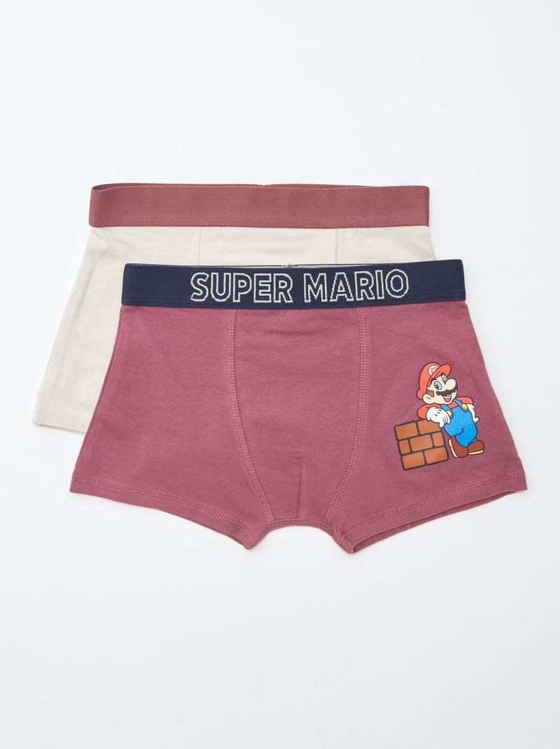 Set di 2 boxer 'Super Mario' Blu - Kiabi