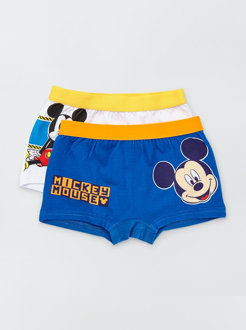 Set di 2 boxer 'Topolino' blu - Kiabi