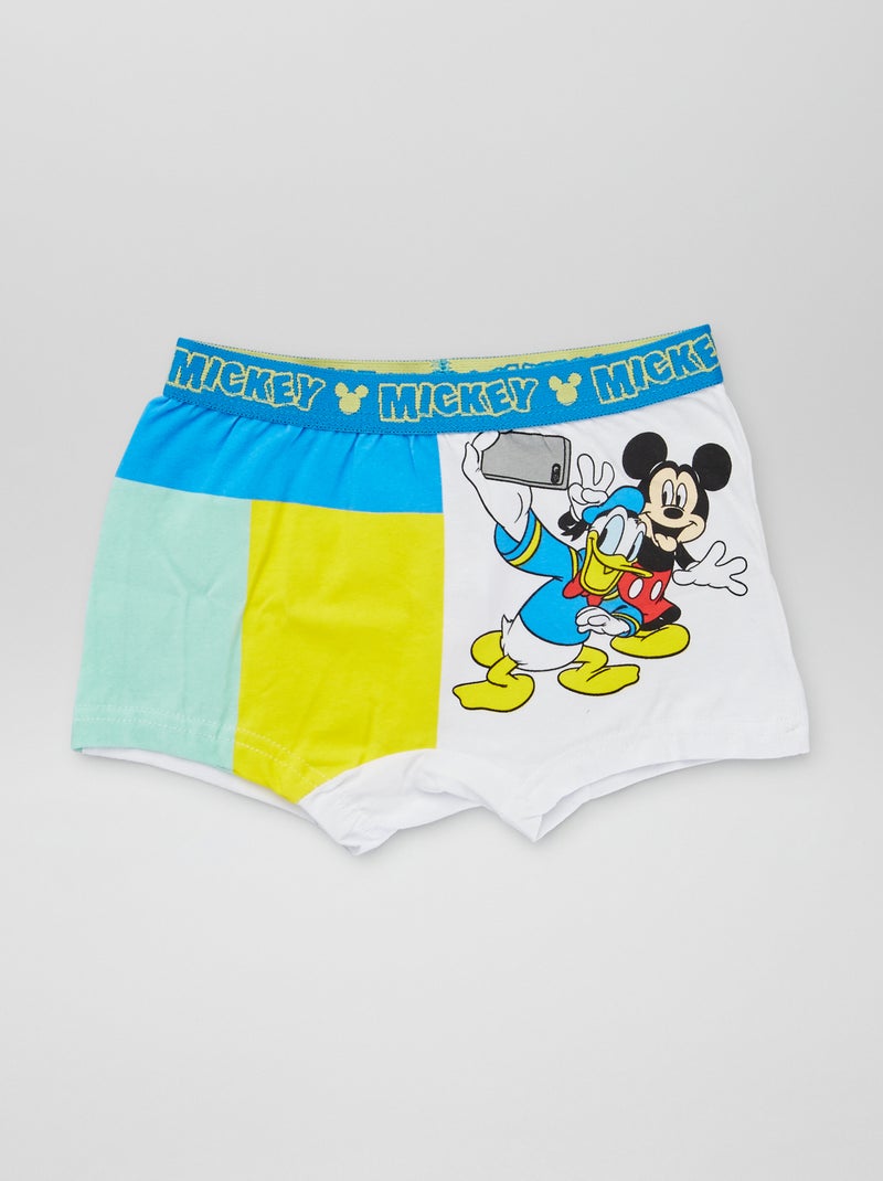 Set di 2 boxer 'Topolino' grigio bianco - Kiabi