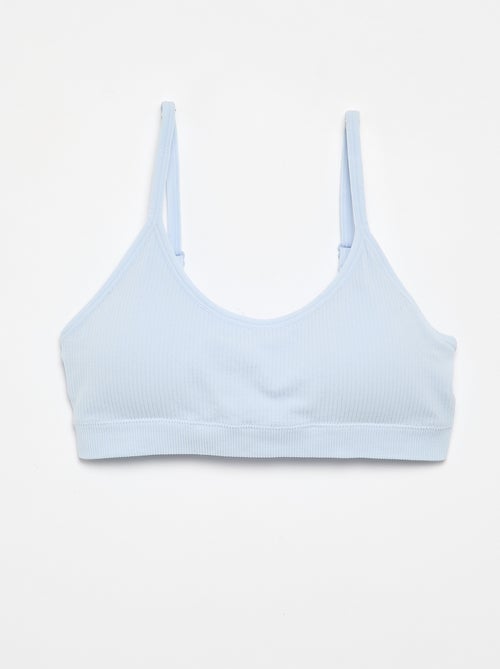 Set di 2 brassière a costine - Kiabi Set di 2 brassière a costine - Kiabi