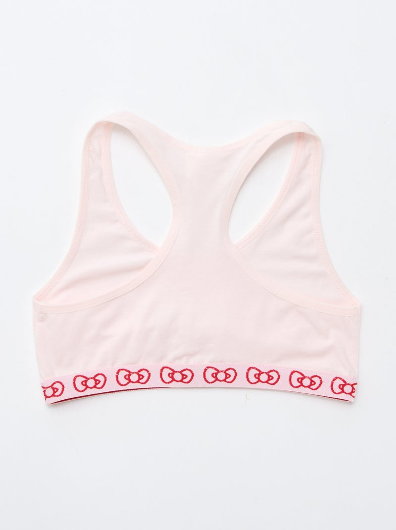 Set di 2 brassière 'Hello Kitty' Rosso - Kiabi
