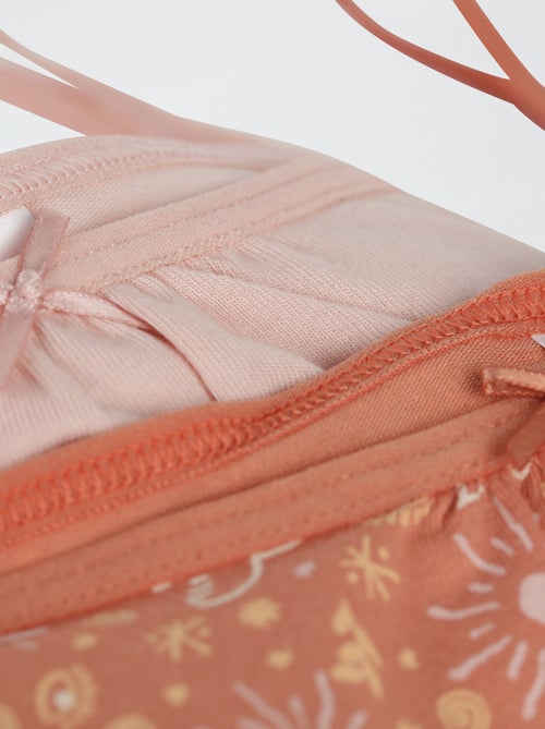 Set di 2 brassière in cotone tinta unita DIM - Kiabi