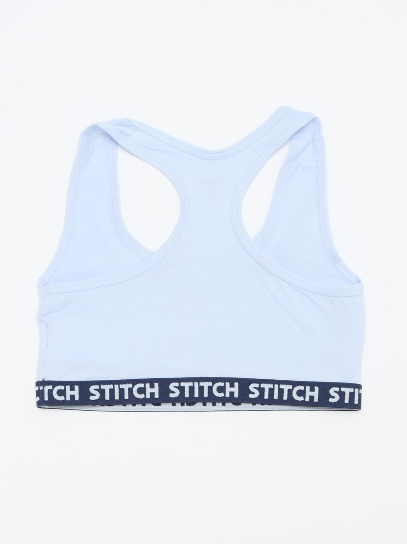 Set di 2 brassière 'Stitch' Blu - Kiabi