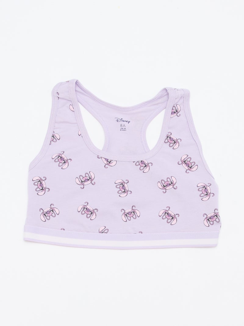 Set di 2 brassière 'Stitch' Viola - Kiabi