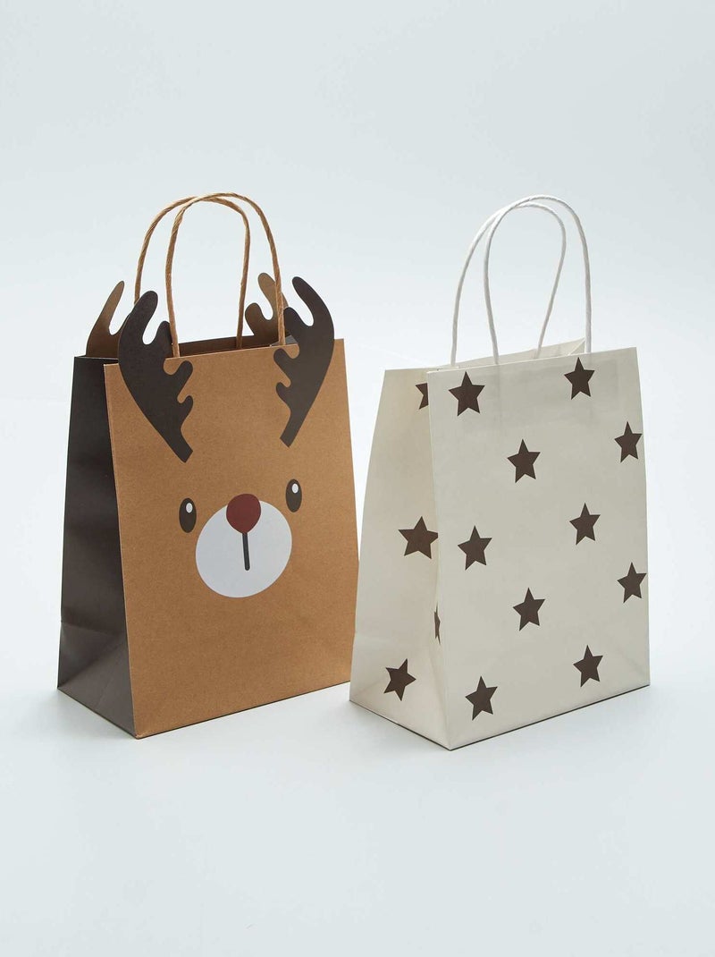 Set di 2 buste di Natale renna - Kiabi