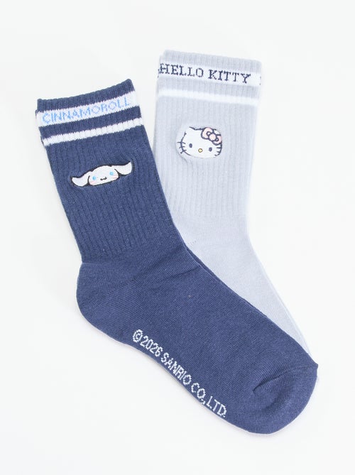 Set di 2 calzini fantasia 'Hello Kitty' - Kiabi