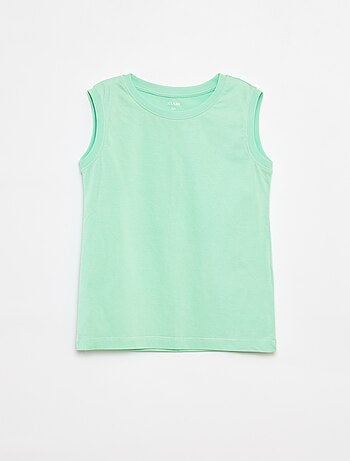 Set di 2 canotte con scollo tondo